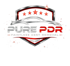 Pure PDR paintless dent removal logo